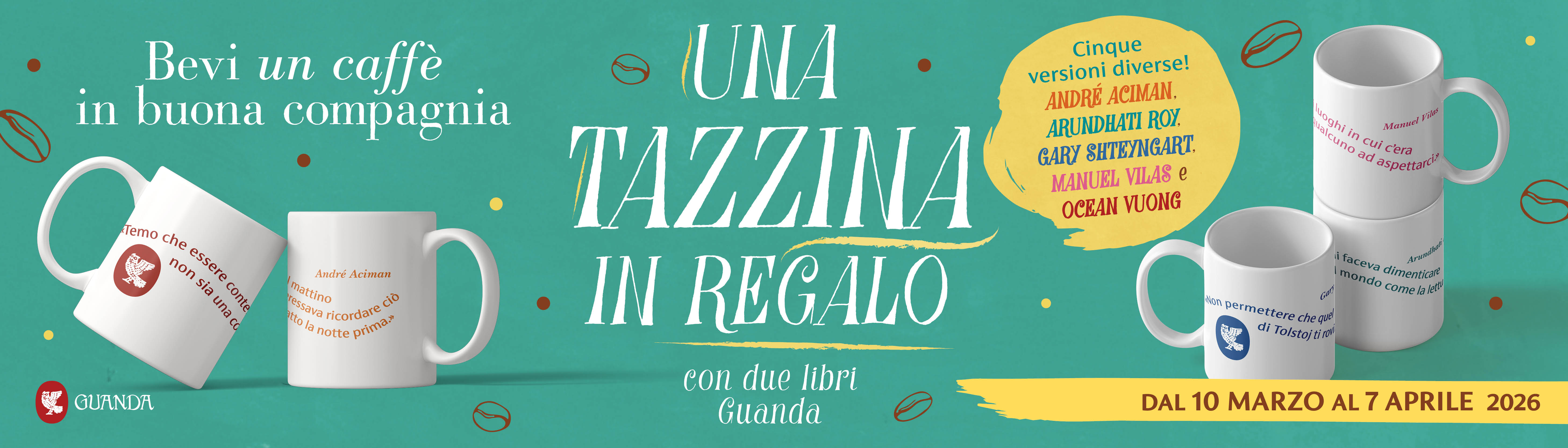 In regalo con due libri Guanda