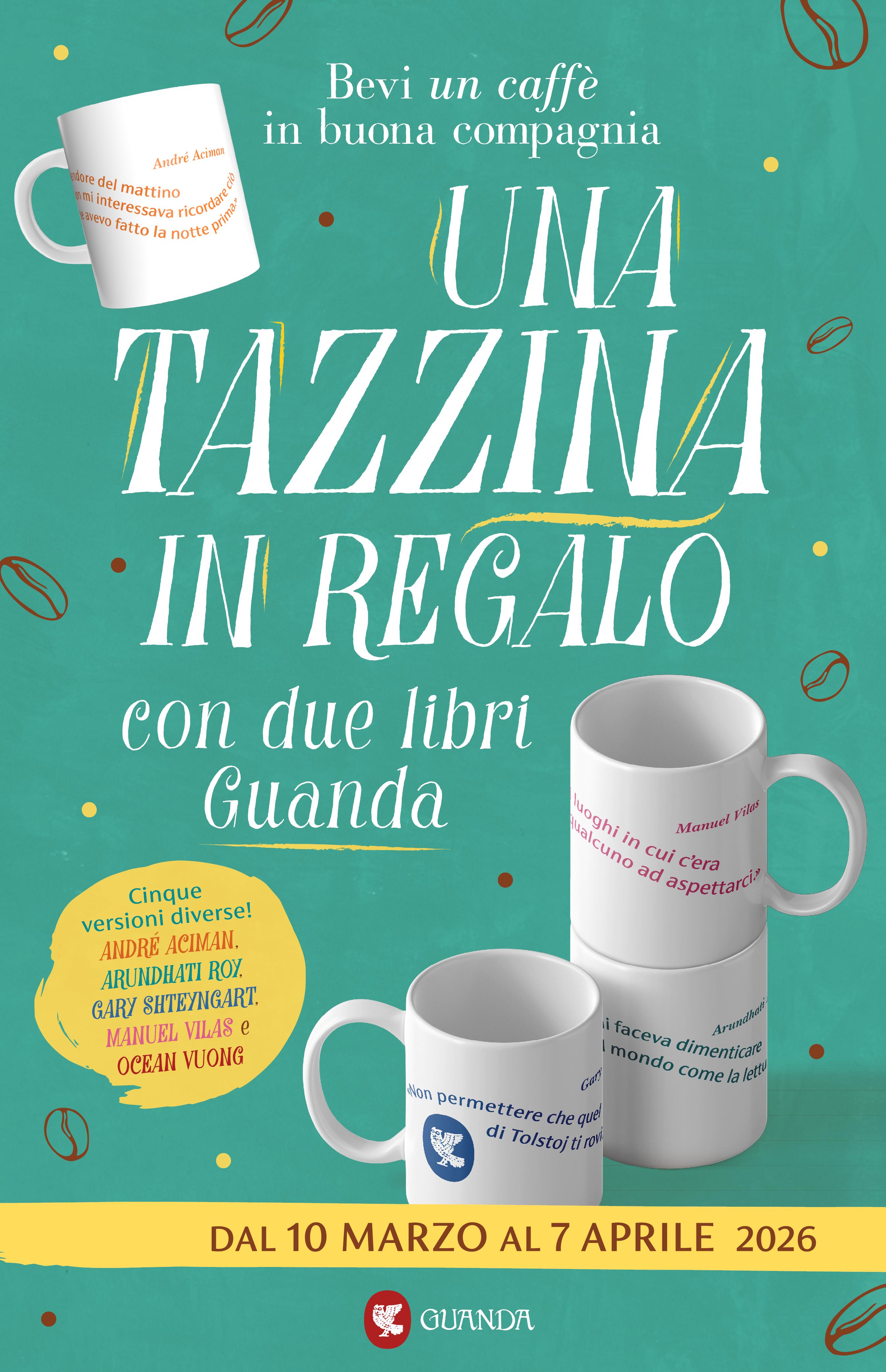 In regalo con due libri Guanda